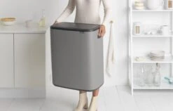 Brabantia Bo Touch Bin Prullenbak - 2 X 30 L - Mineral Concrete Grey -Brabantia 1200x766 18