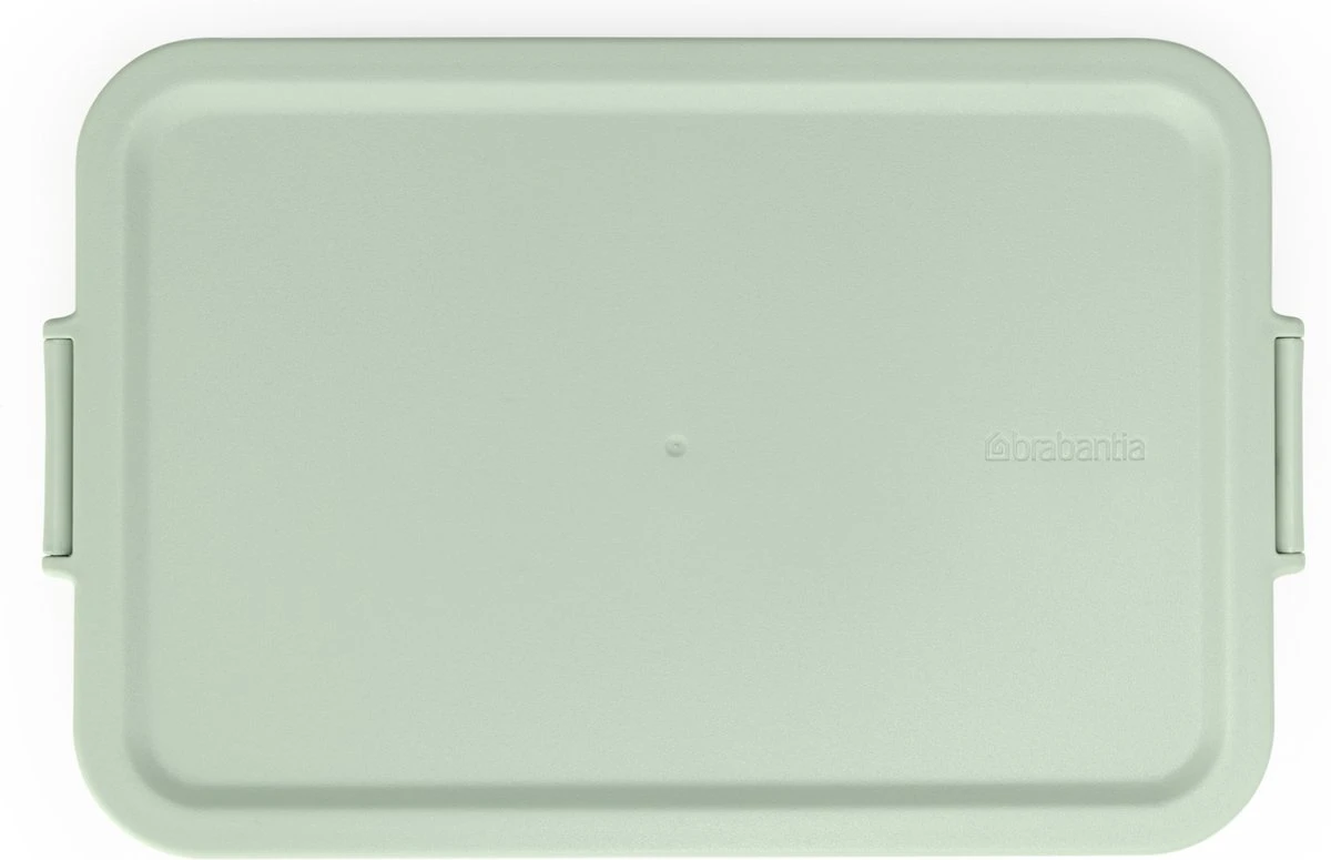 Brabantia Make & Take Lunchbox - Plat - Kunststof - Jade Green 10 Brabantia Make & Take Lunchbox - Plat - Kunststof - Jade Green - Afbeelding 8