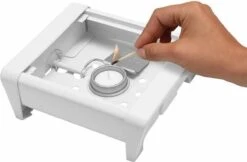 Brabantia Schotelwarmer / Rechaud - Met 1 Kaarsje - White -Brabantia 1200x788