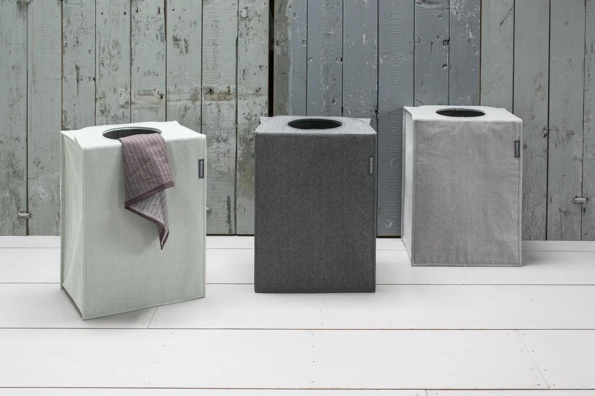 Brabantia Wasmand Met Deksel - 55 L - Grey 10 Brabantia Wasmand Met Deksel - 55 L - Grey - Afbeelding 8