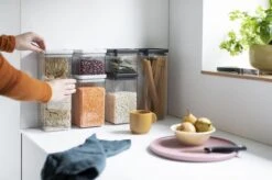 Brabantia Tasty+ Voorraadpot Stapelbaar - 2,5 L - Dark Grey -Brabantia 1200x799 96