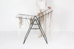 Brabantia HangOn Droogrek Inklapbaar - 20 Meter - Matt Black -Brabantia 1200x800 129