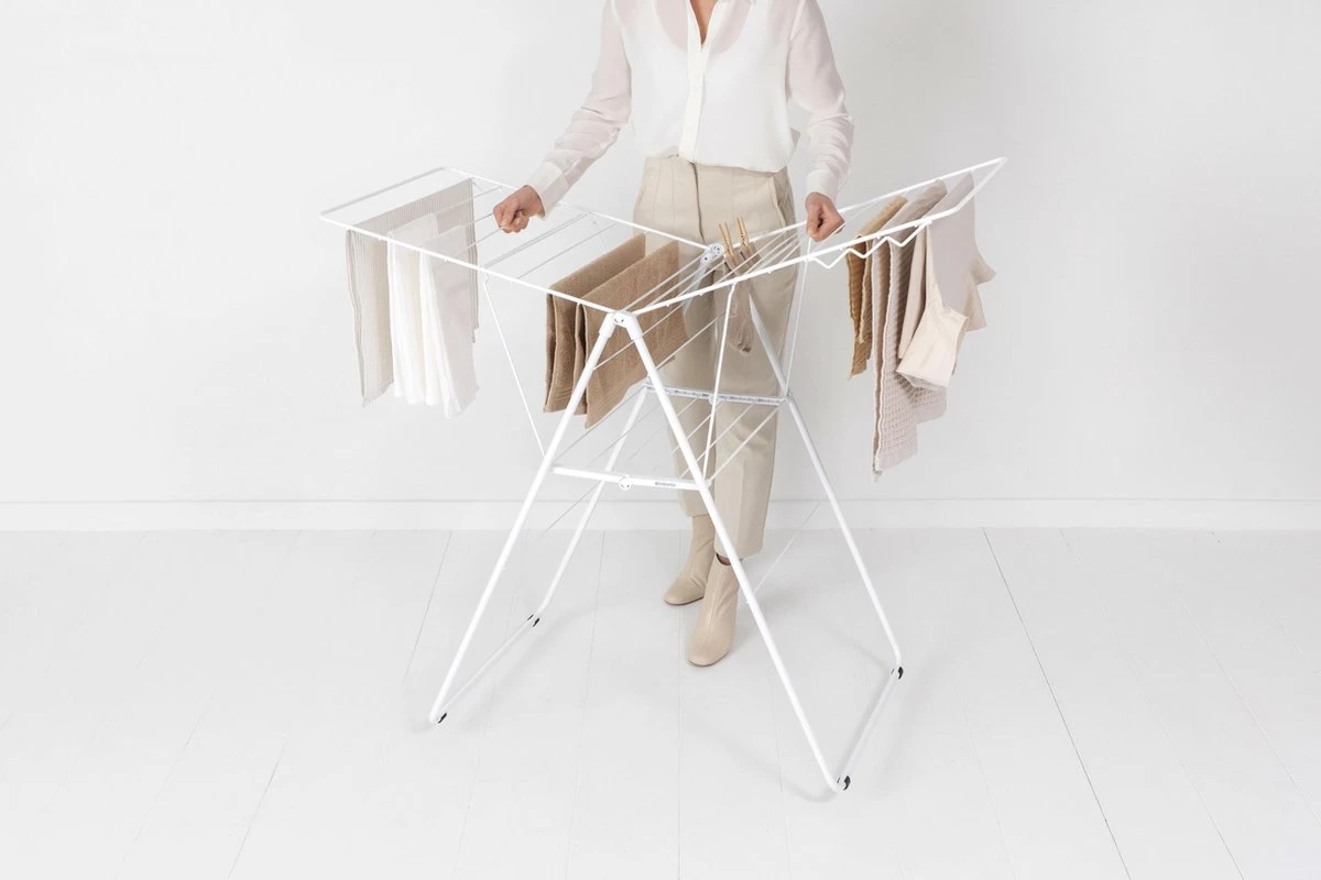 Brabantia HangOn Droogrek - 20 Meter - White 11 Brabantia HangOn Droogrek - 20 Meter - White - Afbeelding 9