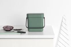 Brabantia Sort & Go Aanrecht Afvalbakje - 3 L - Fir Green -Brabantia 1200x800 151