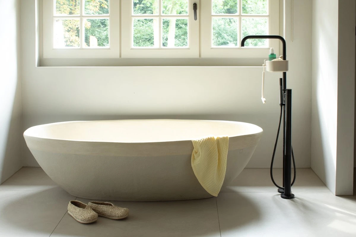 Brabantia ReNew Doucherek - Zonder Boren - Soft Beige 7 Brabantia ReNew Doucherek - Zonder Boren - Soft Beige - Afbeelding 5