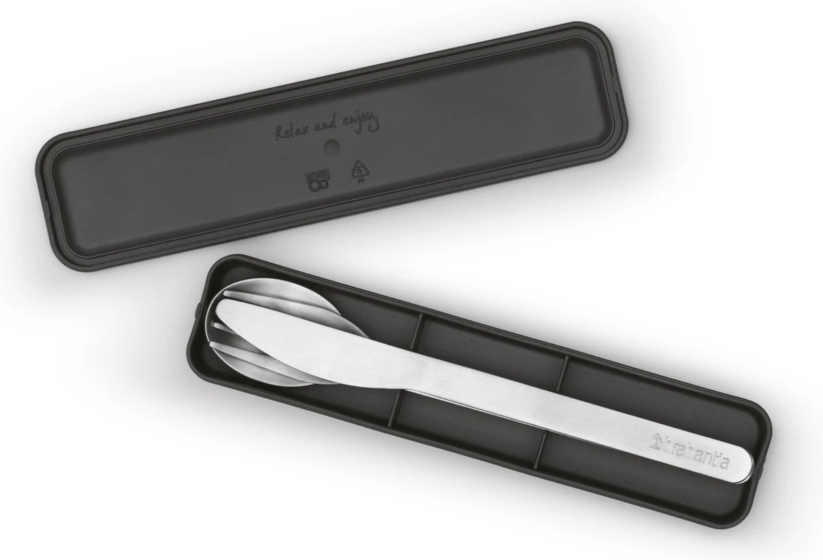 Brabantia Make & Take Bestekset - 3-delig - Dark Grey 9 Brabantia Make & Take Bestekset - 3-delig - Dark Grey - Afbeelding 7