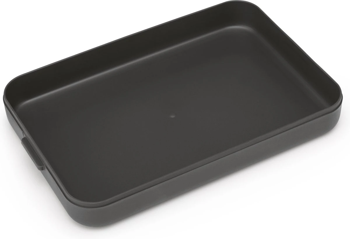 Brabantia Make & Take Lunchbox - Plat - Kunststof - Dark Grey 11 Brabantia Make & Take Lunchbox - Plat - Kunststof - Dark Grey - Afbeelding 9