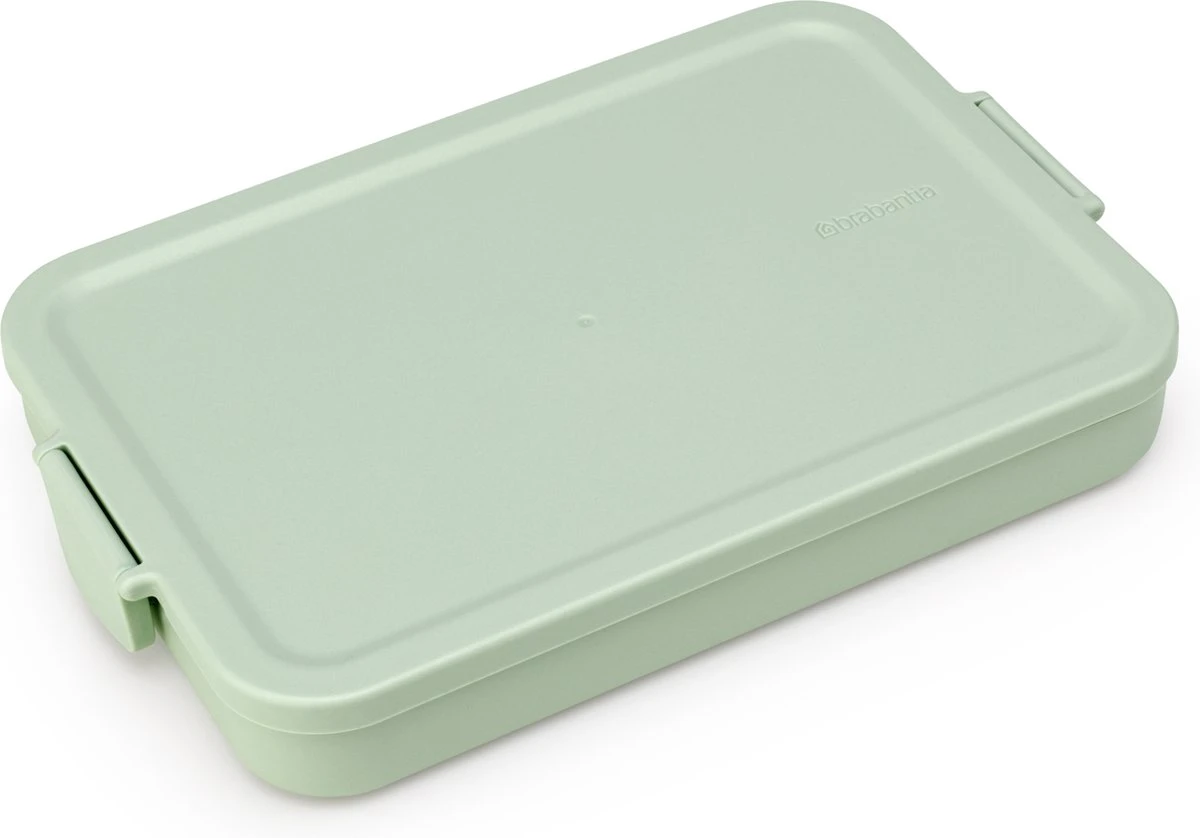 Brabantia Make & Take Lunchbox - Plat - Kunststof - Jade Green 9 Brabantia Make & Take Lunchbox - Plat - Kunststof - Jade Green - Afbeelding 7