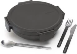 Brabantia Make & Take Lunchkom - 1 L - Kunststof - Dark Grey 19 Brabantia Make & Take Lunchkom - 1 L - Kunststof - Dark Grey -Brabantia 1200x839 2