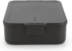 Brabantia Make & Take Bento Lunchbox Incl Bentobox - Large - Kunststof - Dark Grey -Brabantia 1200x847 1