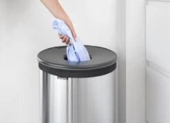 Brabantia Wasmand - 60 L - Matt Steel Met Kunststof Deksel -Brabantia 1200x871