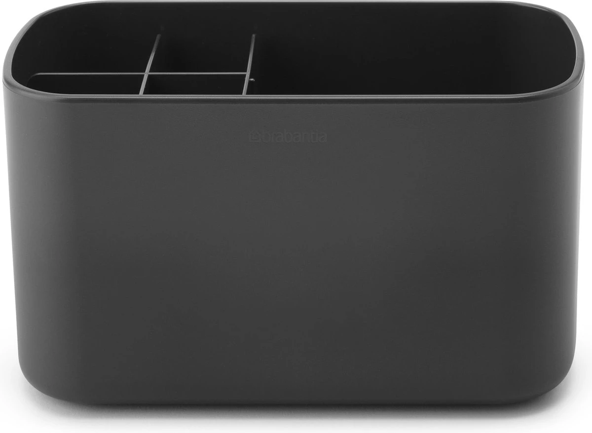 Brabantia ReNew Tandenborstelhouder - 11 X 19,6 X 9,9 Cm - Dark Grey 3 Brabantia ReNew Tandenborstelhouder - 11 X 19,6 X 9,9 Cm - Dark Grey