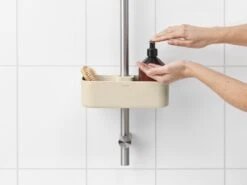 Brabantia ReNew Doucherek - Zonder Boren - Soft Beige 29 Brabantia ReNew Doucherek - Zonder Boren - Soft Beige -Brabantia 1200x899 44