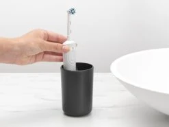 Brabantia ReNew Tandenborstelhouder - Met Inzet - Dark Grey -Brabantia 1200x899 45
