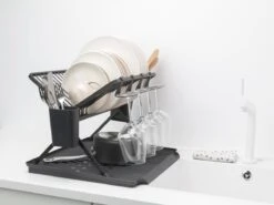 Brabantia SinkSide Afdruiprek - Inklapbaar - Dark Grey -Brabantia 1200x900 133