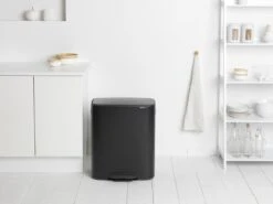 Brabantia Bo Prullenbak - 2 X 30 L - Matt Black -Brabantia 1200x900 149