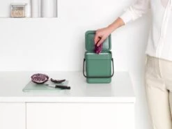 Brabantia Sort & Go Aanrecht Afvalbakje - 3 L - Fir Green -Brabantia 1200x900 150