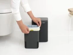 Brabantia Bo Prullenbak - 4 L - Matt Black -Brabantia 1200x900 34