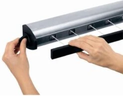 Brabantia Roldrooglijn - Uittrekbaar Tot 4,4 M - 22 M - Matt Steel -Brabantia 1200x940