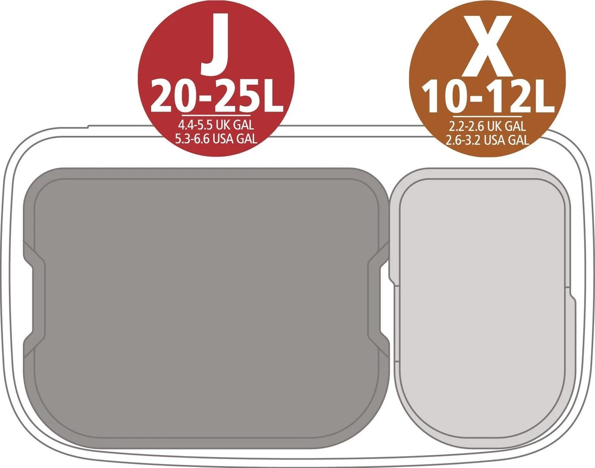 Brabantia Afvalemmer Bo Touch Bin Champagnekleur, 11 + 23 L 16 Brabantia Afvalemmer Bo Touch Bin Champagnekleur, 11 + 23 L - Afbeelding 14