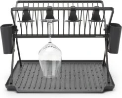 Brabantia SinkSide Afdruiprek - Inklapbaar - Dark Grey -Brabantia 1200x969 2