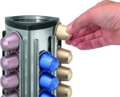 Brabantia Capsulehouder - Met Uitneembaar Bakje - Matt Steel - Geschikt Voor Nespresso Cups 20 Brabantia Capsulehouder - Met Uitneembaar Bakje - Matt Steel - Geschikt Voor Nespresso Cups -Brabantia 1200x975