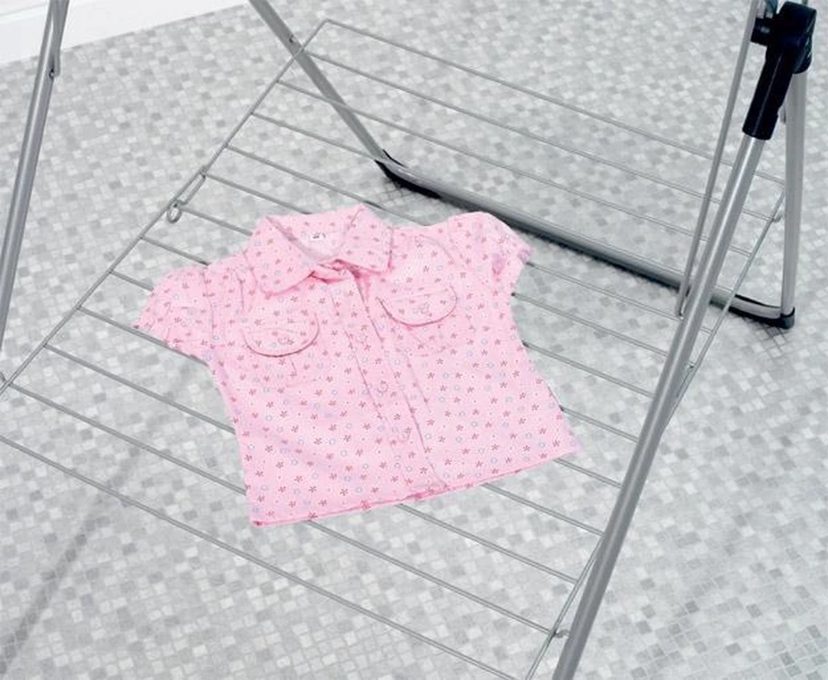 Brabantia Droogrek Inklapbaar T Model - 20 M - Metallic Grey 19 Brabantia Droogrek Inklapbaar T Model - 20 M - Metallic Grey - Afbeelding 17