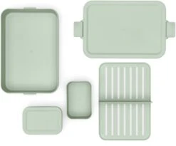 Brabantia Make & Take Bento Lunchbox Incl Bentobox- Large - Kunststof - Jade Green -Brabantia 1200x996