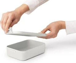 Brabantia Make & Take Lunchbox - Medium - Kunststof - Light Grey -Brabantia 1200x998 1