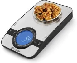 Brabantia Profile Keukenweegschaal - Rechthoekig - Met Kookwekker - RVS -Brabantia 1200x998