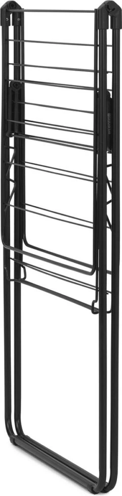 Brabantia HangOn Droogrek Inklapbaar - 15 Meter - Matt Black -Brabantia 295x1200