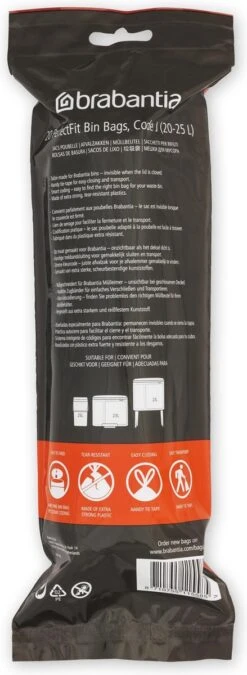 Brabantia PerfectFit Vuilniszakken - 20 - 25 L - Code J - 6 Rollen X 20 Stuks 14 Brabantia PerfectFit Vuilniszakken - 20 - 25 L - Code J - 6 Rollen X 20 Stuks -Brabantia 439x1200 2