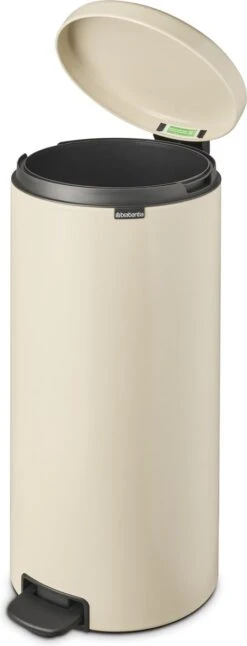 Brabantia NewIcon Prullenbak - 30 L - Soft Beige -Brabantia 459x1200