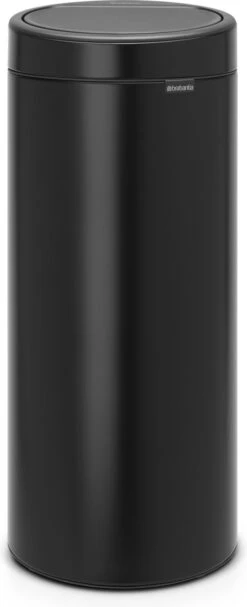 Brabantia Touch Bin Prullenbak - 30 L - Matt Black
