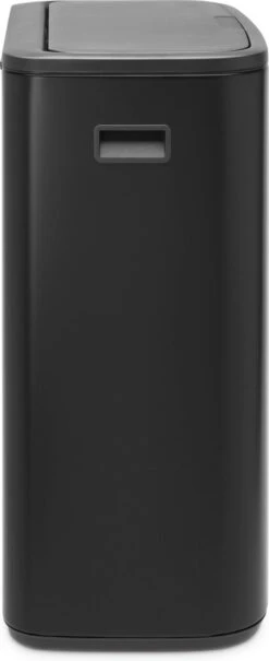 Brabantia Bo Touch Bin Prullenbak - 2 X 30 L - Matt Black -Brabantia 490x1200 2