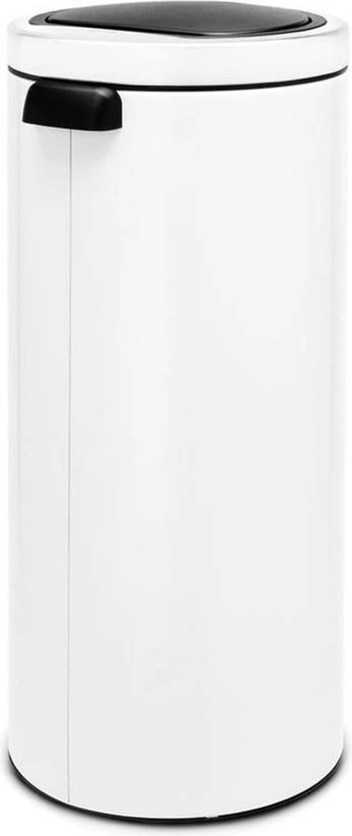 Brabantia Touch Bin Flat Top 30 L - Wit Prullenbak 5 Brabantia Touch Bin Flat Top 30 L - Wit Prullenbak - Afbeelding 3