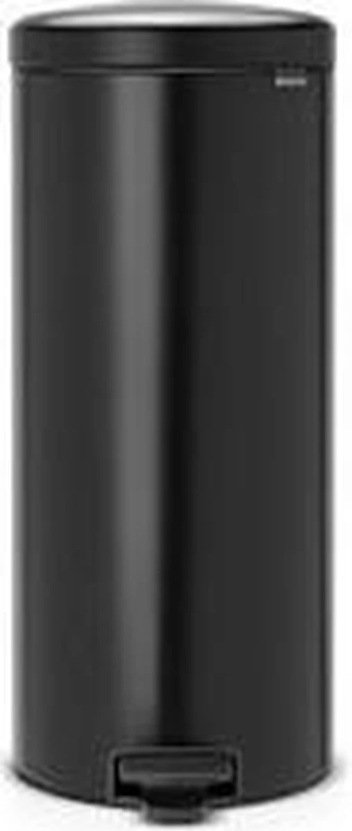 Brabantia NewIcon Prullenbak - 30 L - Matt Black
