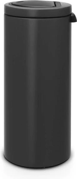 Brabantia Touch Bin Flat Top 30L - Infinite Grey - Met Speciale Structuurlak - Special Edition -Brabantia 517x1200