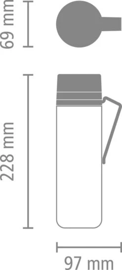 Brabantia Make & Take Drinkfles Met Fruitfilter - 0,5 L - Jade Green 17 Brabantia Make & Take Drinkfles Met Fruitfilter - 0,5 L - Jade Green -Brabantia 543x1200