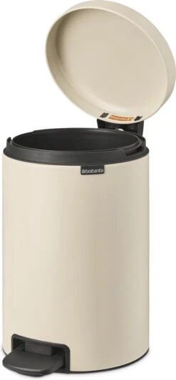 Brabantia NewIcon Prullenbak - 12 L - Soft Beige -Brabantia 555x1200