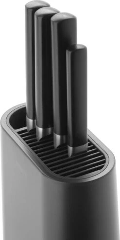 Brabantia Profile Universeel Messenblok - Met Keukengerei Houder - Dark Grey -Brabantia 602x1200