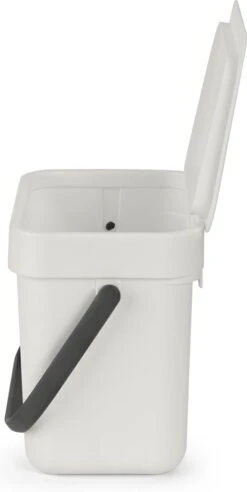 Brabantia Sort & Go Aanrecht Afvalbakje - 3 L - Light Grey -Brabantia 603x1200