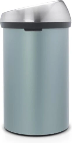 Brabantia Touch Bin Prullenbak - 60 L - Metallic Mint / Matt Steel Fingerprint Proof Deksel -Brabantia 605x1200