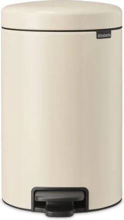 Brabantia NewIcon Prullenbak - 12 L - Soft Beige