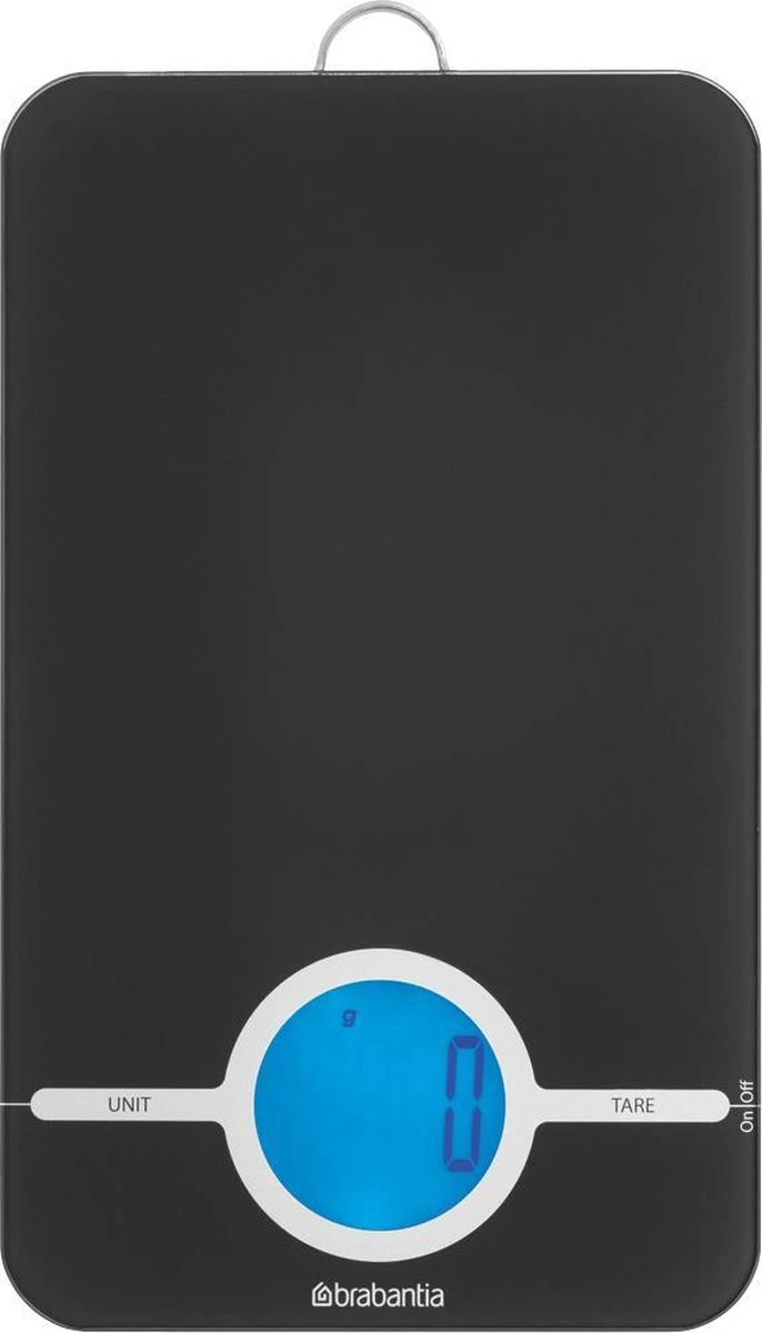 Brabantia Tasty+ Keukenweegschaal Digitaal - Op Batterijen - Dark Grey 3 Brabantia Tasty+ Keukenweegschaal Digitaal - Op Batterijen - Dark Grey