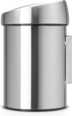 Brabantia Touch Bin Prullenbak - 3 L - Matt Steel -Brabantia 742x1200