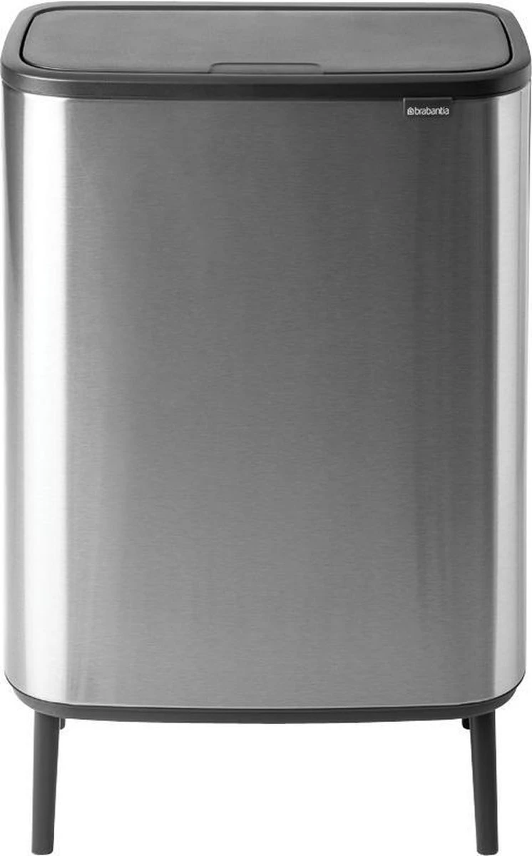 Brabantia - Bo Touch Bin Hi 60 L Matt Black 14 Brabantia - Bo Touch Bin Hi 60 L Matt Black - Afbeelding 13