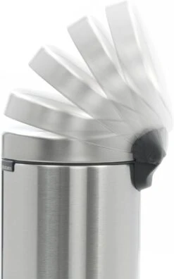 Brabantia NewIcon Prullenbak - 3 L - Matt Steel Fingerprint Proof -Brabantia 748x1200 3