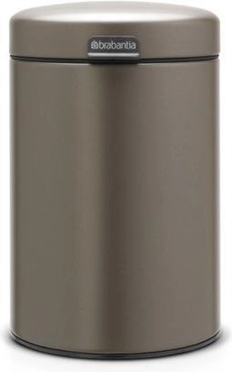 Brabantia NewIcon Wandafvalemmer - 3 L - Platinum 11 Brabantia NewIcon Wandafvalemmer - 3 L - Platinum - Afbeelding 9