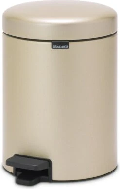 Brabantia NewIcon Prullenbak - 3 L - Metallic Gold 30 Brabantia NewIcon Prullenbak - 3 L - Metallic Gold -Brabantia 762x1200